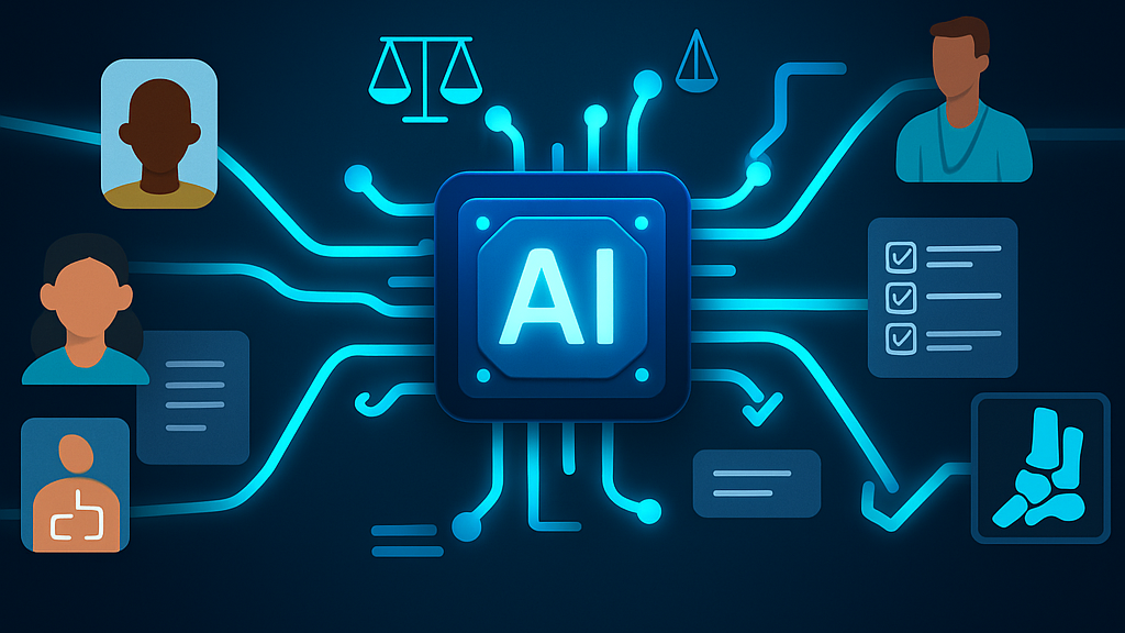 AI risk frameworks research visual